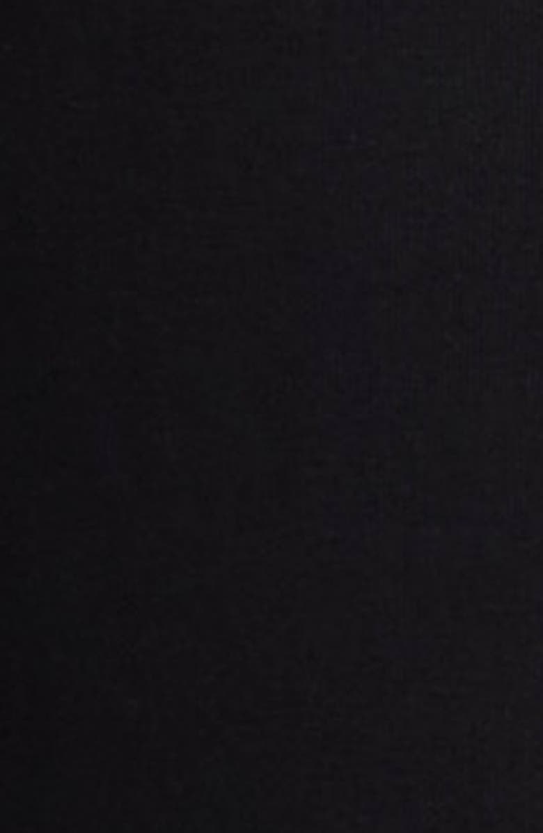 Emporio Armani Balloon Long Sleeve Cotton Blend Jersey Shift Dress, Alternate, color, 