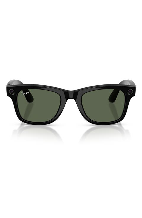 Meta Wayfarer Gen 2 50mm Square AI Sunglasses