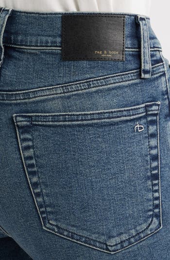 Flexi Peyton Raw Hem Crop Bootcut Jeans