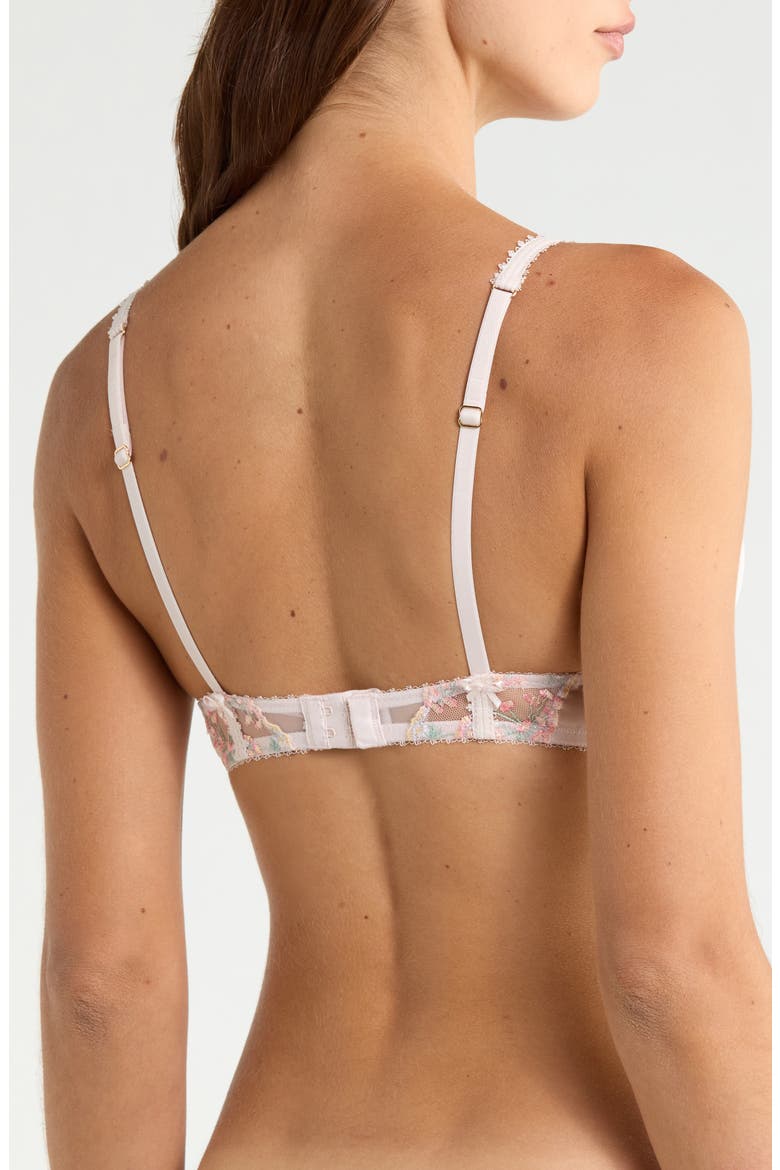 Infusion No. 2 Underwire Plunge Push-Up Bra, Alternate, color, WHITE MULTICOLOR
