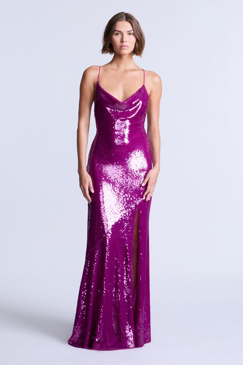 Kimberly Gown, Main, color, Fuchsia
