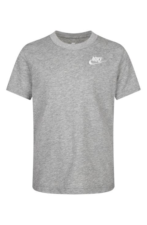 Embroidered Logo Crew Neck T-Shirt (Toddler & Little Kid)