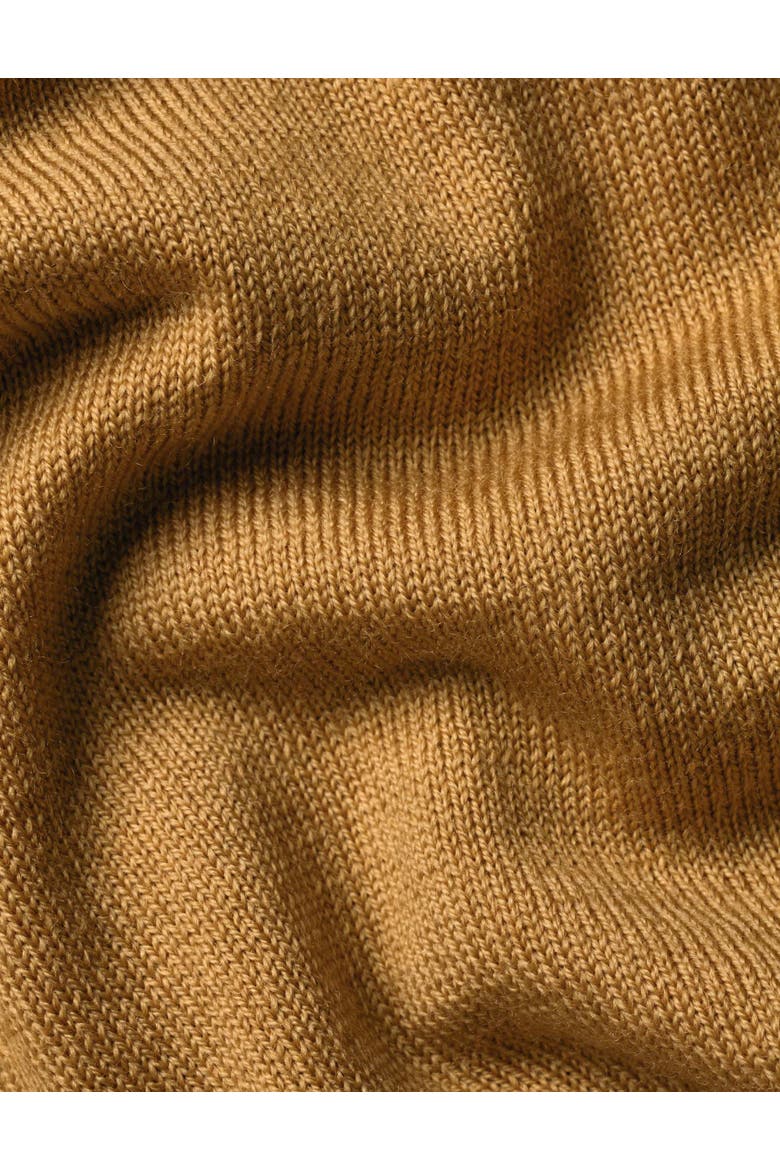 Merino Crew Neck Sweater, Alternate, color, Camel