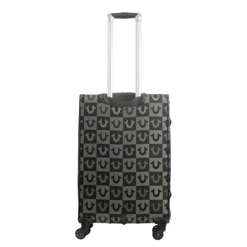 TRUE RELIGION TRUE RELIGION SOFT SIDED 27" EXPANDABLE, CHECKERED SPINNER LUGGAGE