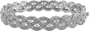 Julianna B. Lab-Grown Diamond Braided Bangle