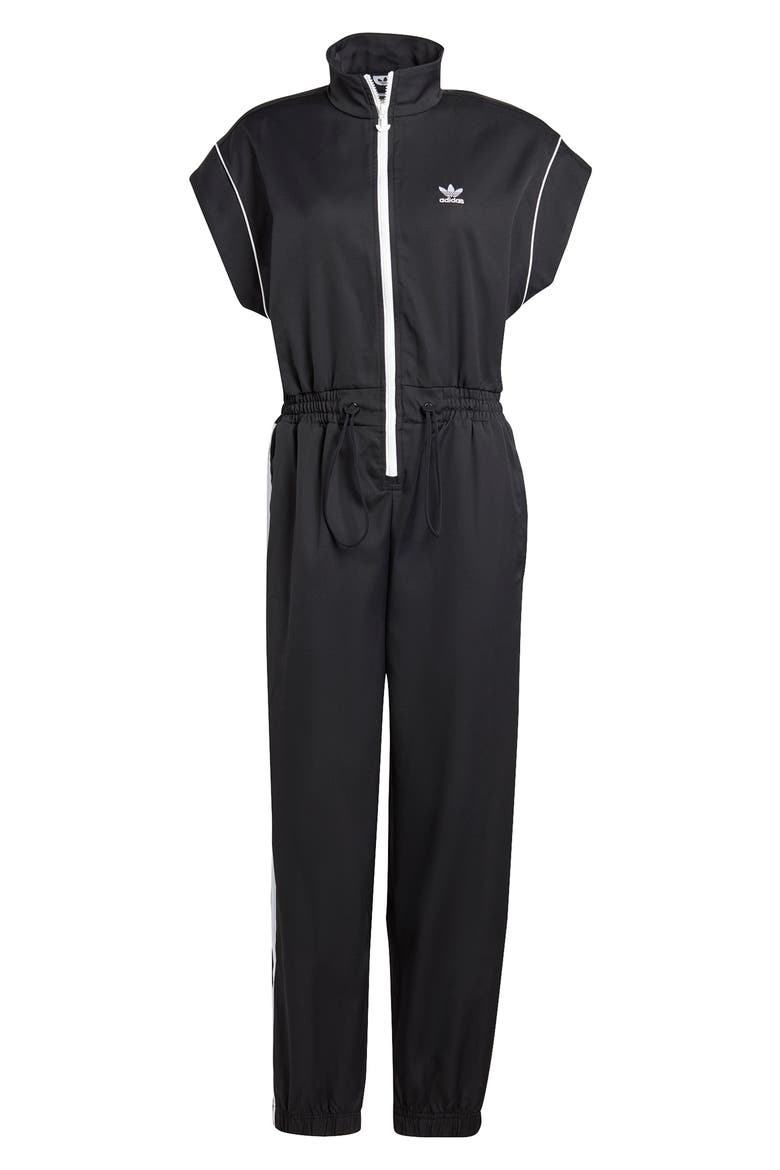 Always Original Recycled Polyester Jumpsuit, Alternate, color, BLACK