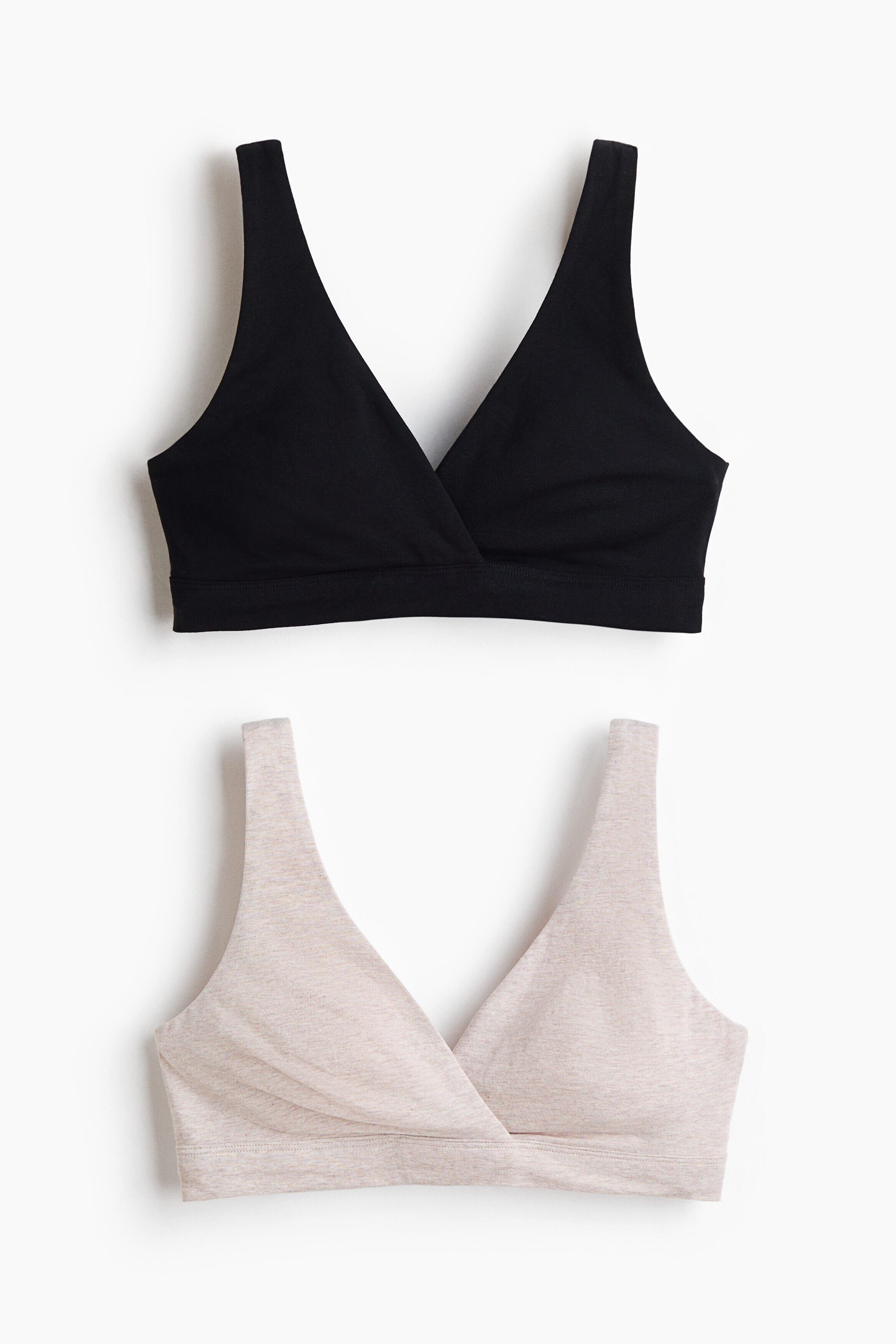 selected Light beige melange/black
