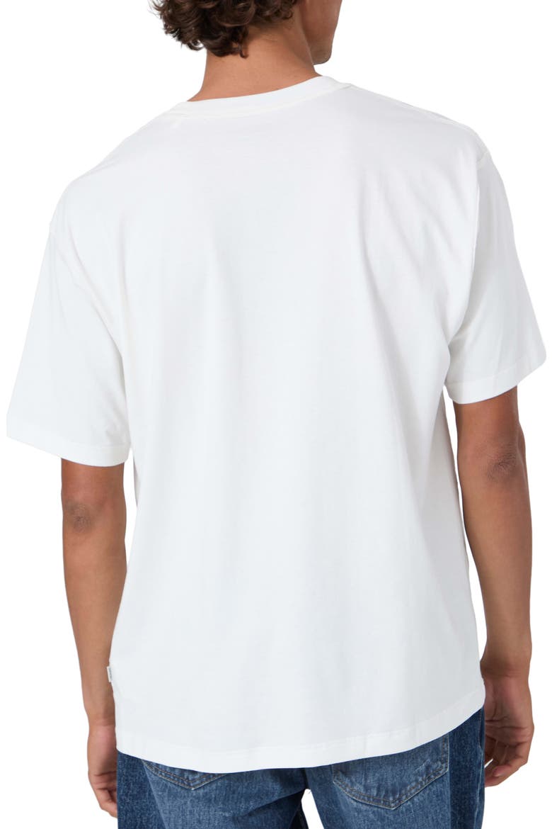 Pool Ball Graphic Oversized T-Shirt, Alternate, color, OPEN WHITE