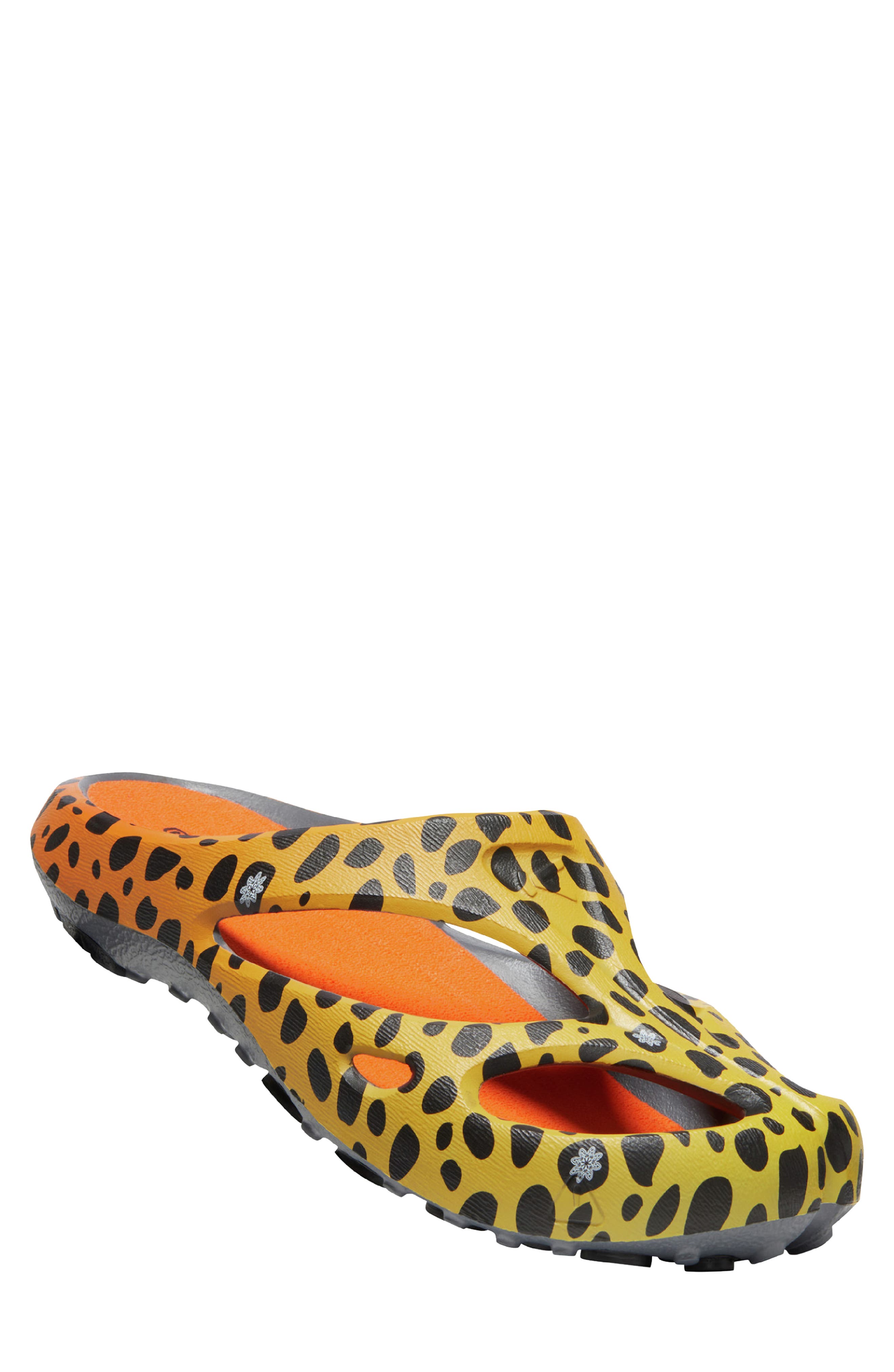 Shanti Slide Sandal, Alternate, color, THC CHEETAH RAINBOW