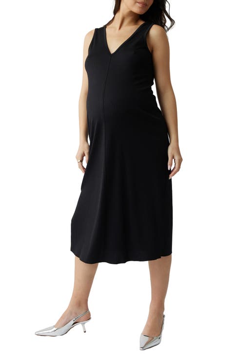 ® Everywhere Midi Column Maternity Dress