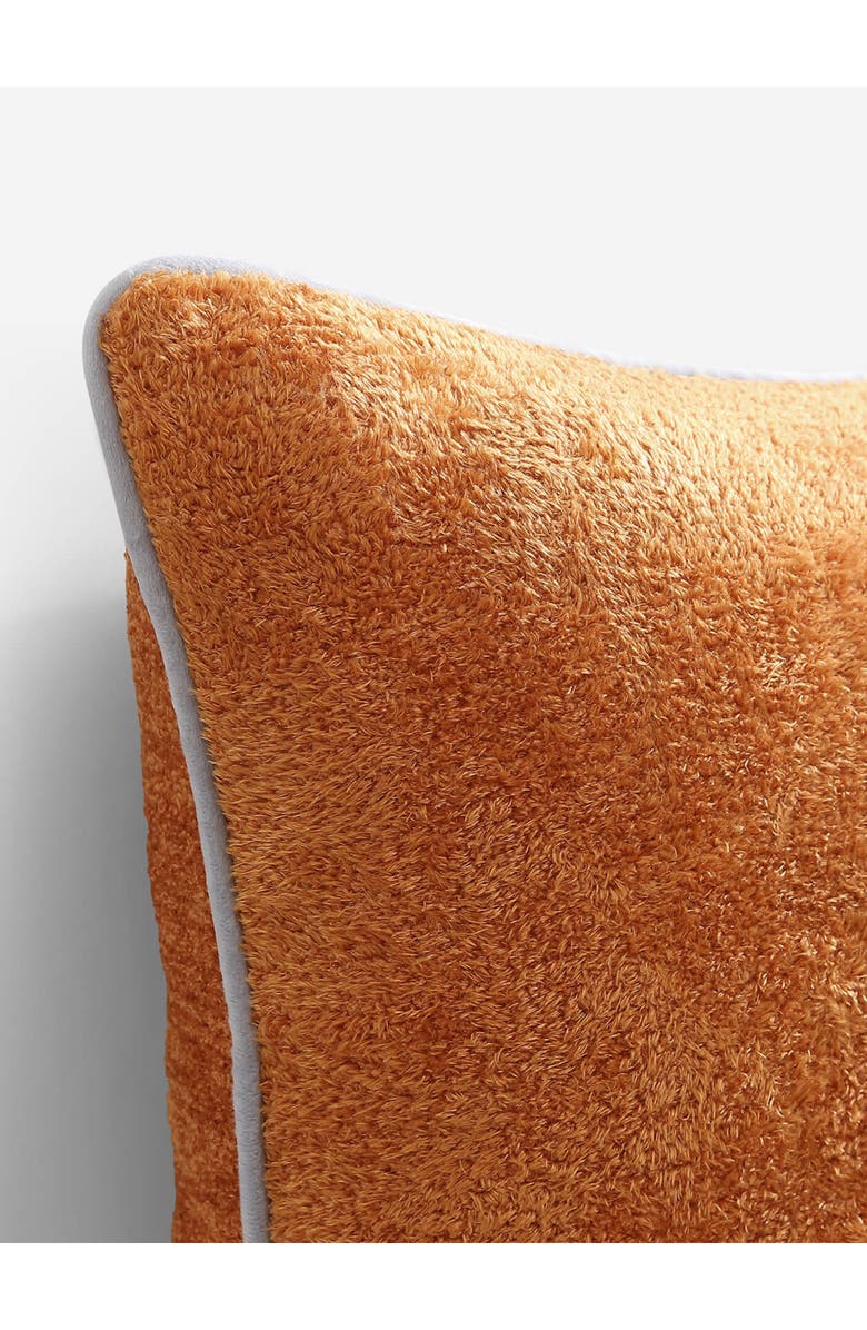 Sunday Citizen Cloud Silque Throw Pillow with Piping, Alternate, color, 