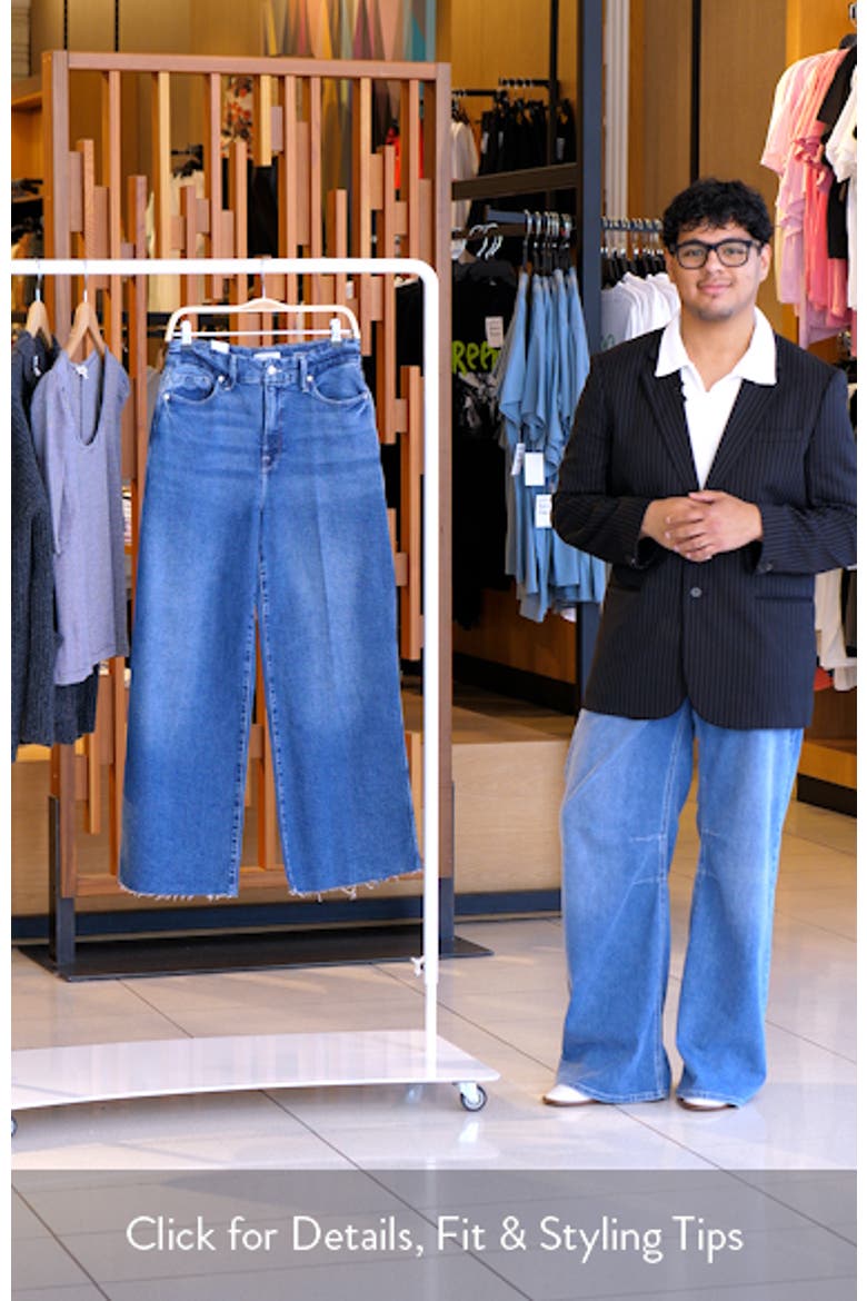 Good Skate Ankle Wide Leg Jeans video