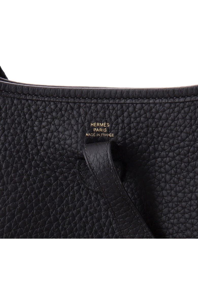 Pre-Owned Hermes Evelyne Bag Gen III Clemence TPM, Alternate, color, Noir