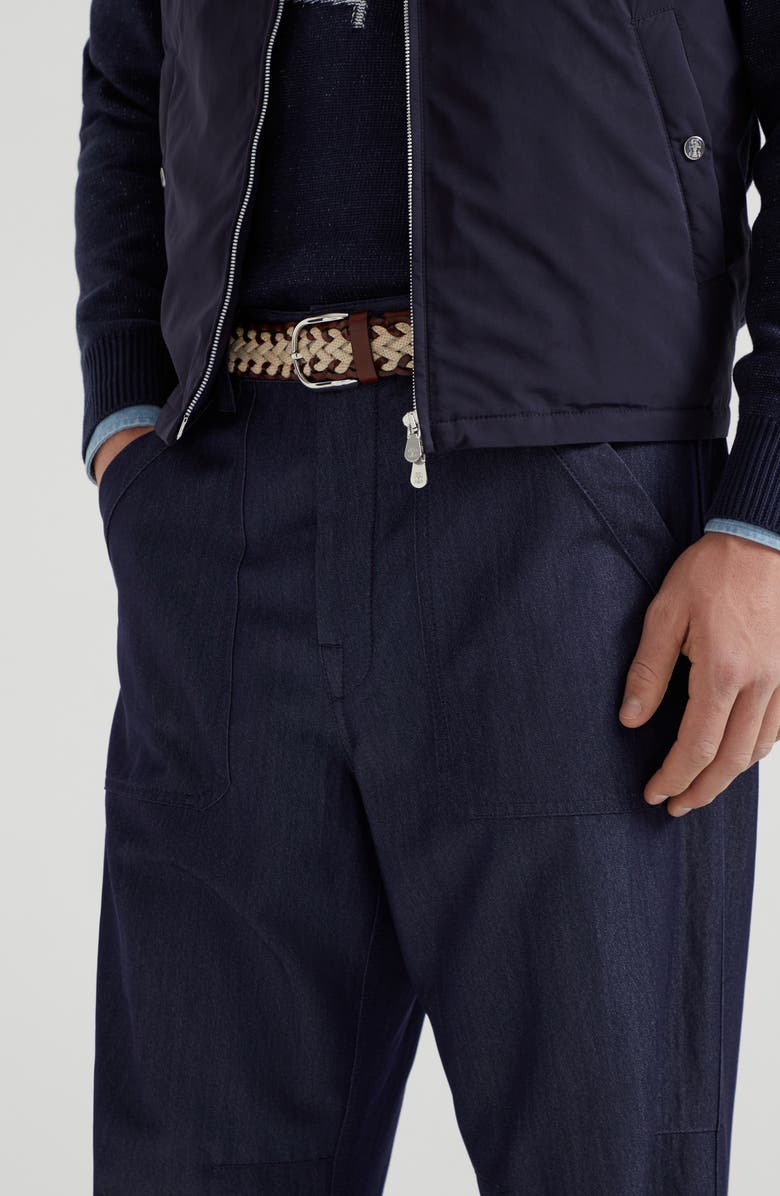 Brunello Cucinelli Twill trousers, Alternate, color, 