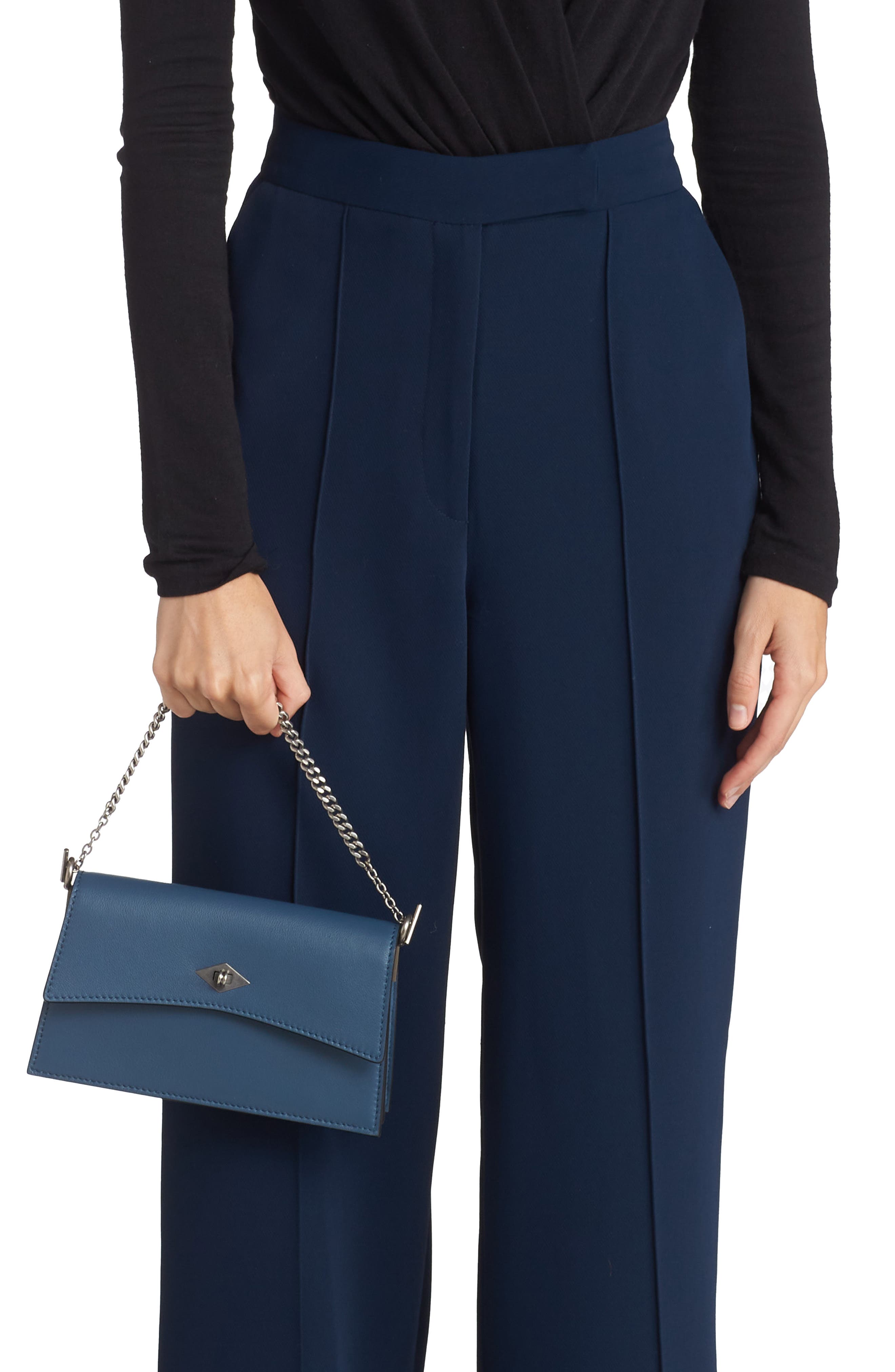 Métier London Mini Roma Leather Bag, Alternate, color, 