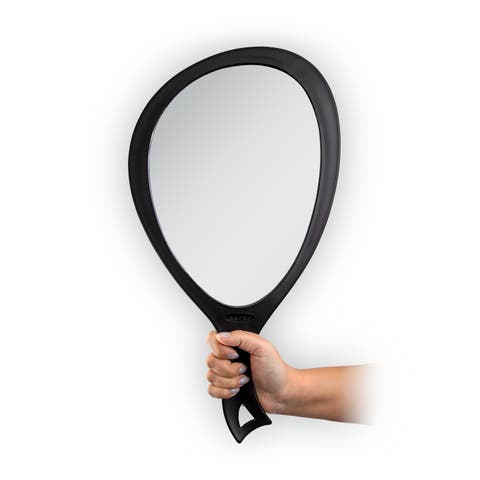 XL Teardrop Handheld Mirror with Handle