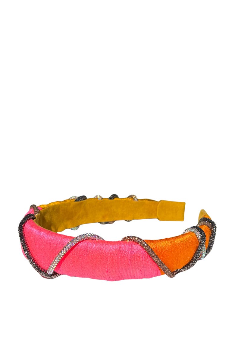 Papaya Pop Headband, Alternate, color, Papaya Pop