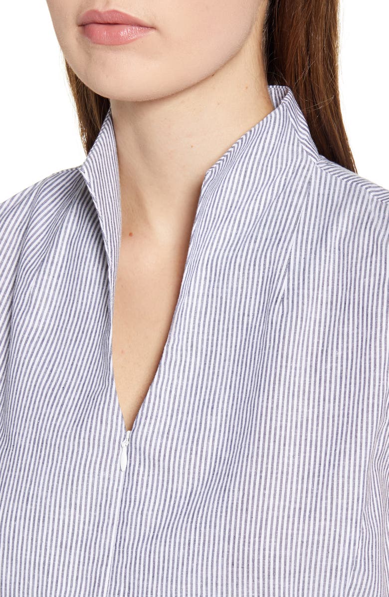 Ming Wang Stripe Woven Tank, Alternate, color, 