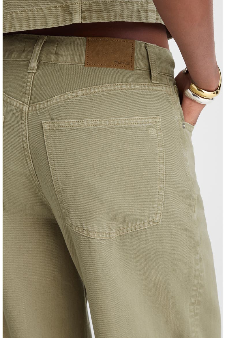Airy Wide Leg Jeans, Alternate, color, SAGEBRUSH