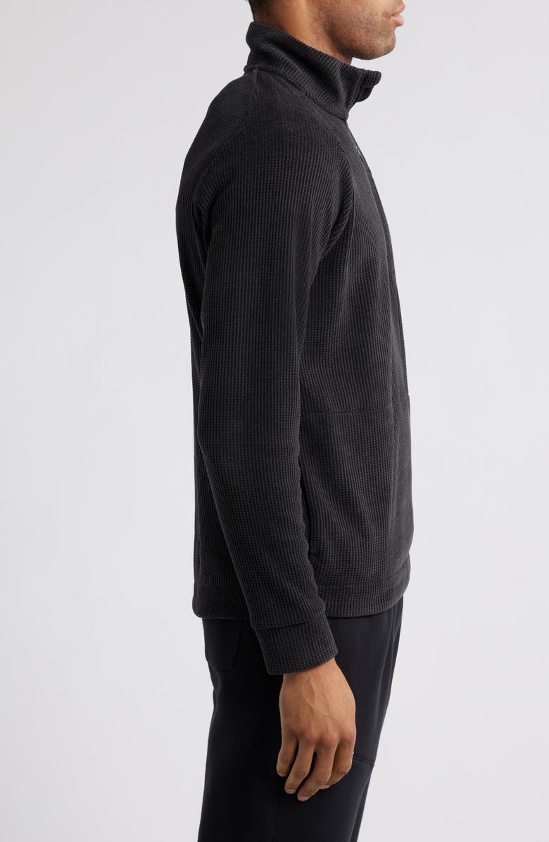 Zella Ridge Brushed Fleece Quarter Zip Pullover, Alternate, color, 