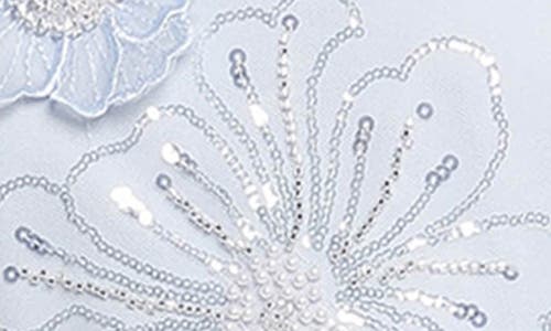 Petal And Pup Petal & Pup Evangeline Embellished Cocktail Minidress In Blue