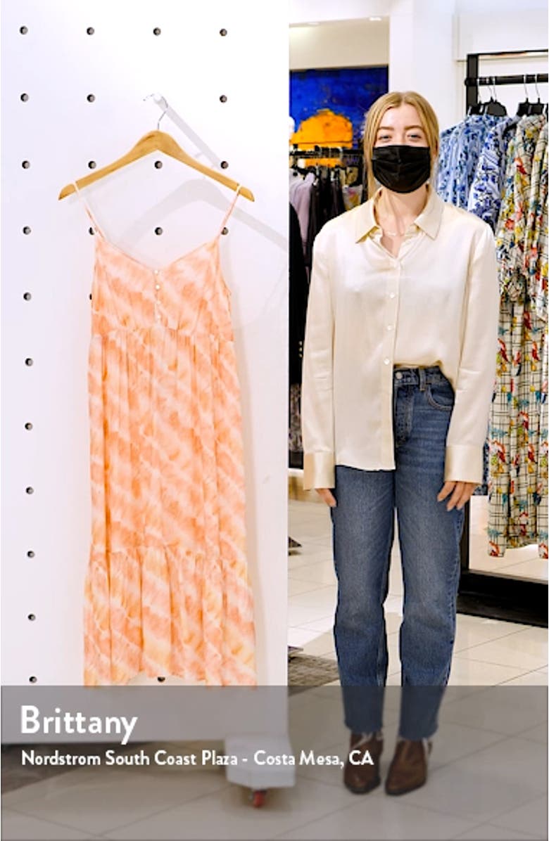 Delilah Tie Dye Slipdress, sales video thumbnail