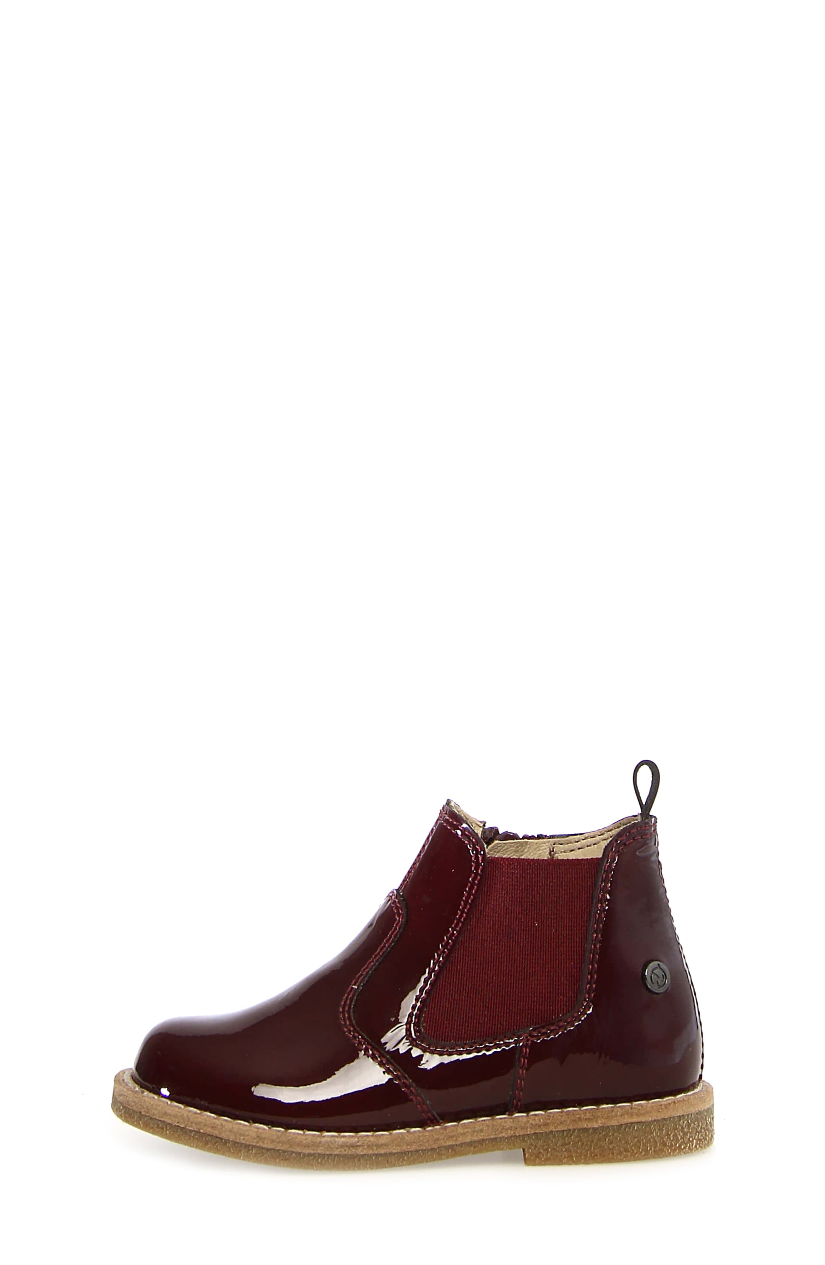 Kids' Arthur Chelsea Boot, Alternate, color, DARK RED