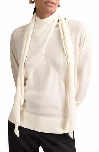 Reiss Alexis Scarf Wool Sweater