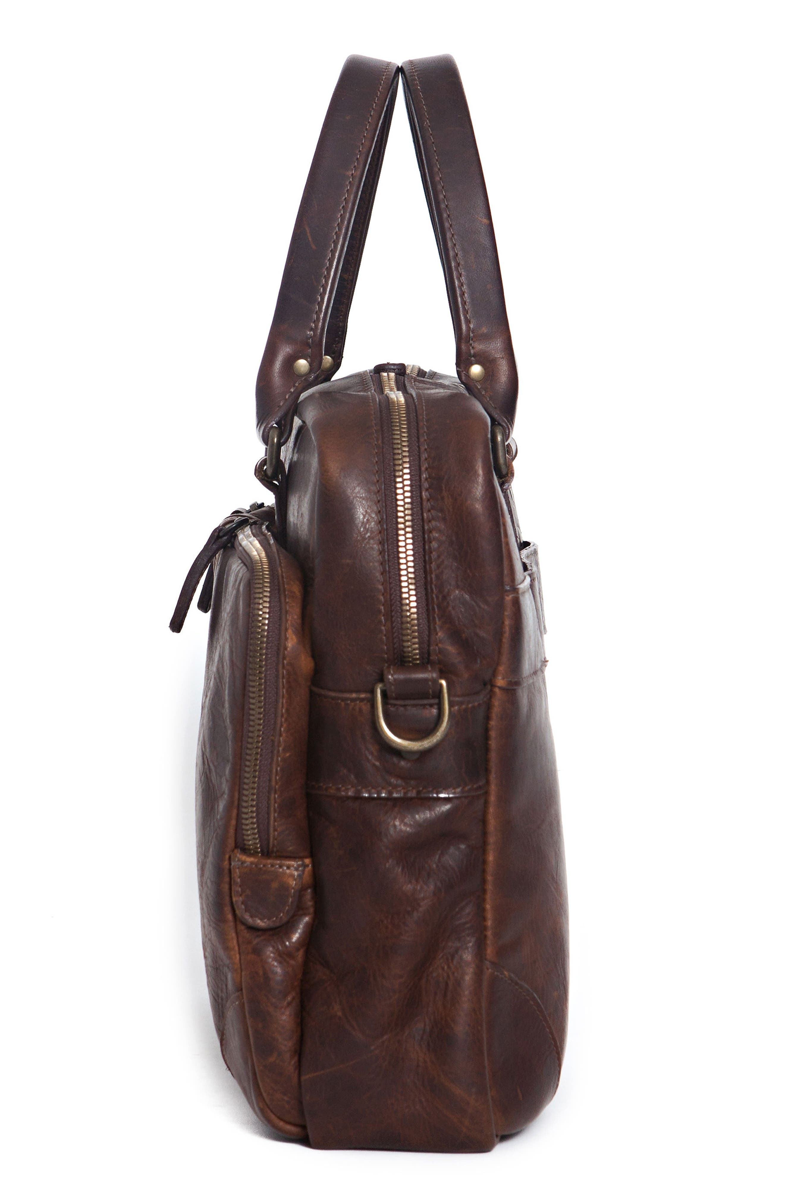 Moore & Giles Haythe Leather Briefcase, Alternate, color, 