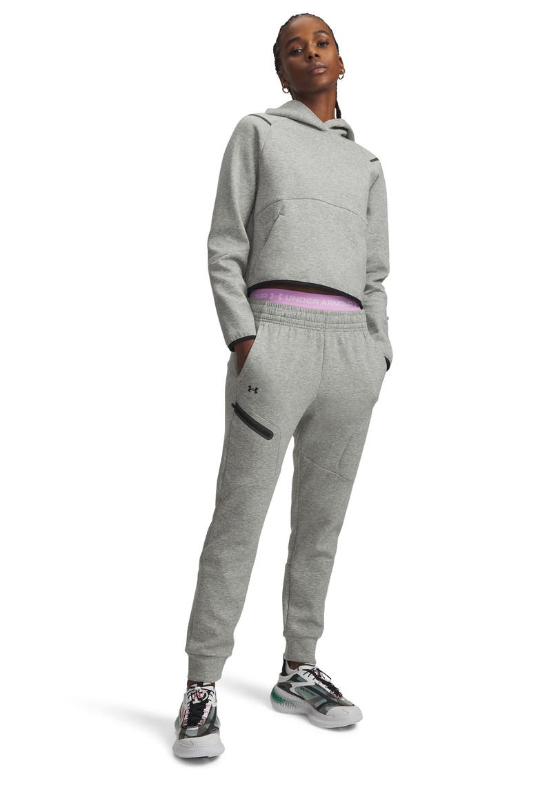 Unstoppable Fleece Joggers, Alternate, color, MOD GRAY / / BLACK