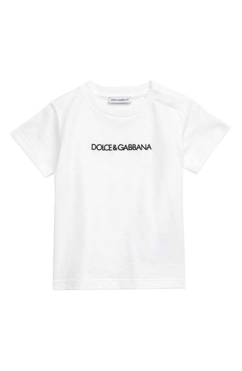 Dolce&Gabbana Embroidered T-Shirt, Main, color, 