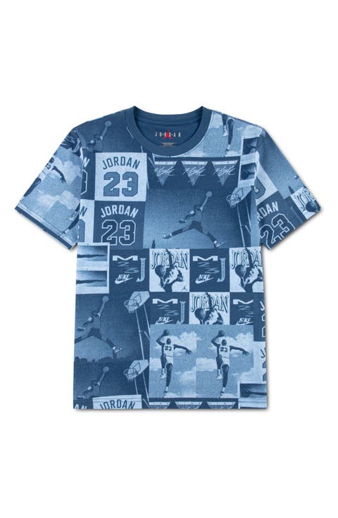 Kids' Poster Print Cotton Graphic T-Shirt (Big Kid)