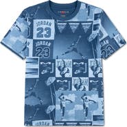 Jordan Kids' Poster Print Cotton Graphic T-Shirt