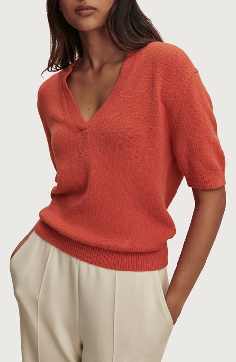 Palmer Short Sleeve Knit Top