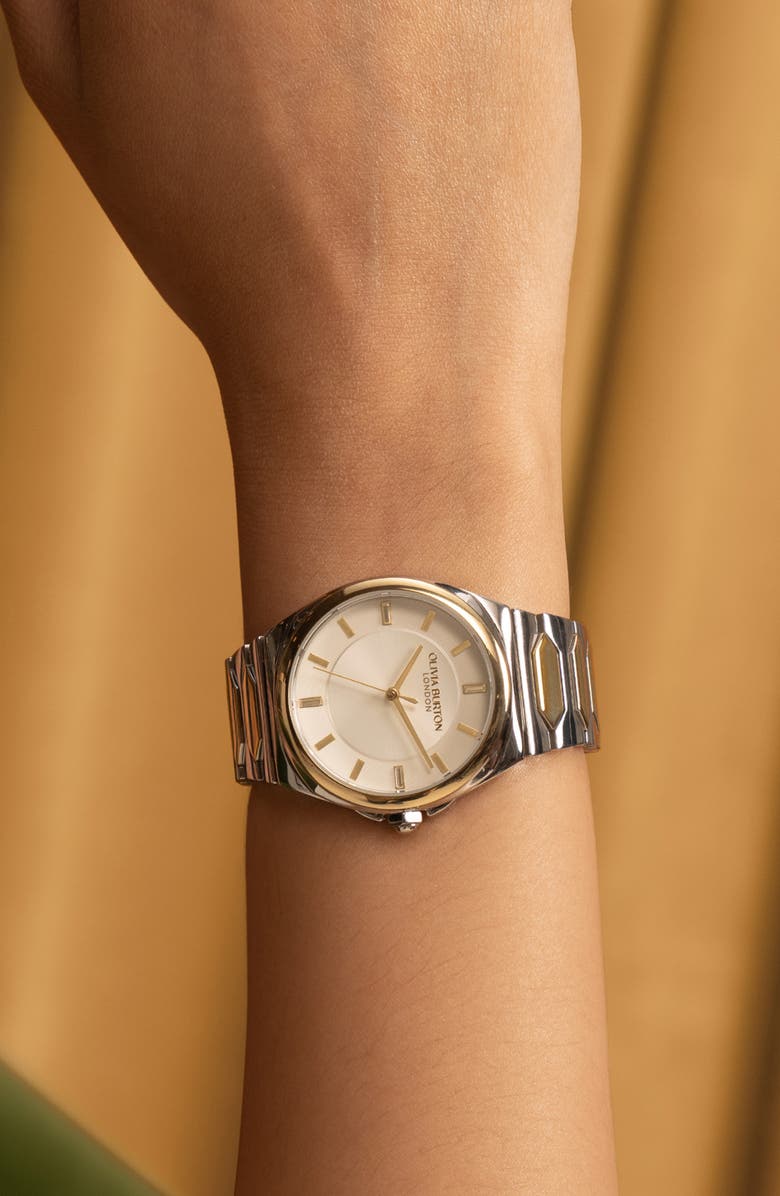 Olivia Burton Lustre Bracelet Watch, 34mm, Alternate, color, 