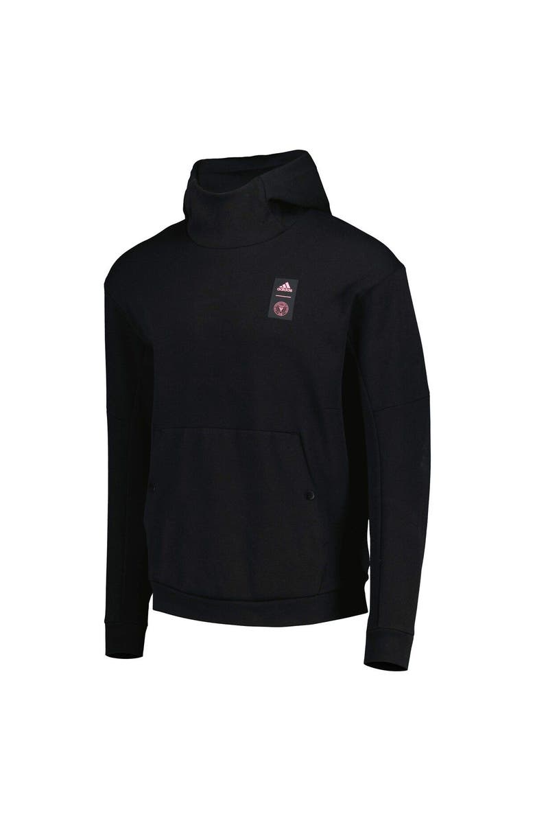adidas Men's adidas Black Inter Miami CF 2023 Player Travel Pullover Hoodie, Alternate, color, 