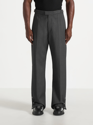 Manière De Voir Boris Tailored Button Cuff Trousers