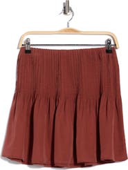 Bella Dahl Pintuck Miniskirt