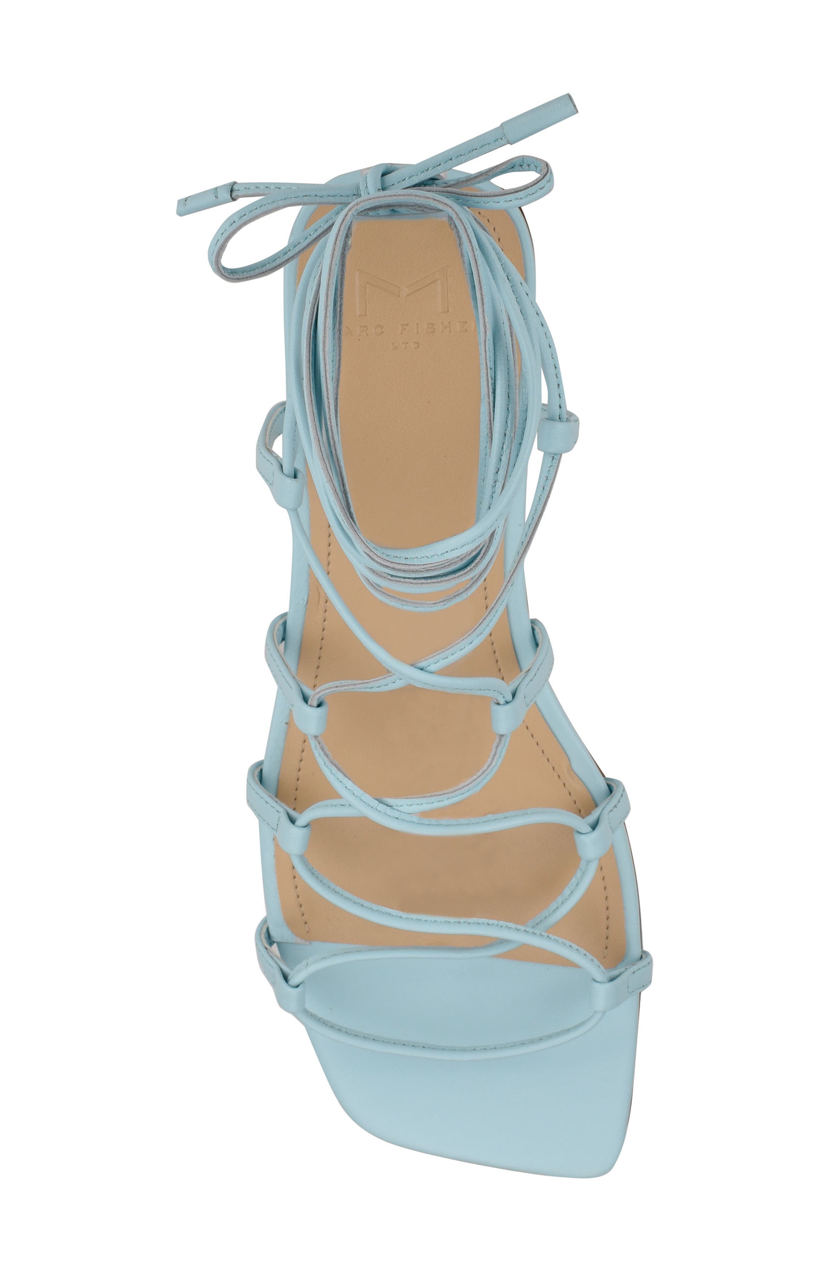 Mahalia Strappy Sandal, Alternate, color, CLEAR WATER