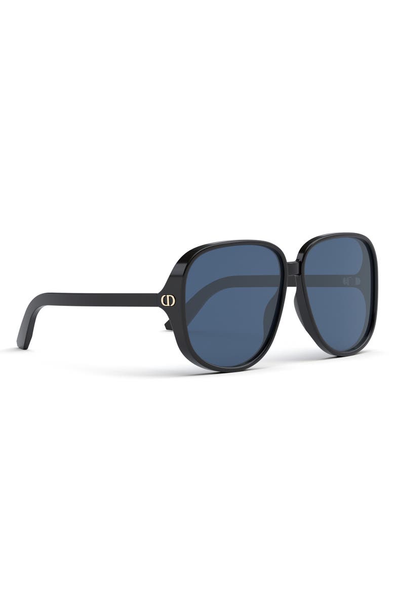 DIOR DDoll S1U 63mm Round Sunglasses, Alternate, color, 