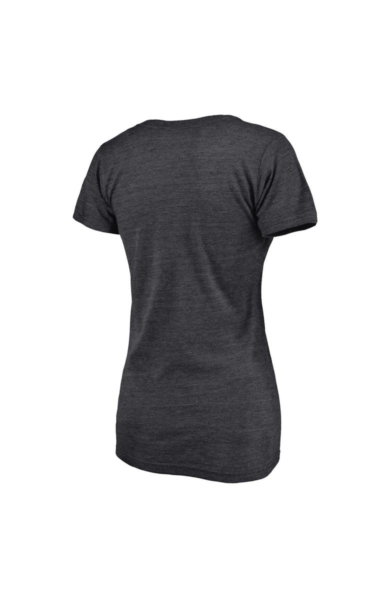 FANATICS Women's Fanatics Branded Heather Charcoal Chicago White Sox League Leader V-Neck T-Shirt, Alternate, color,