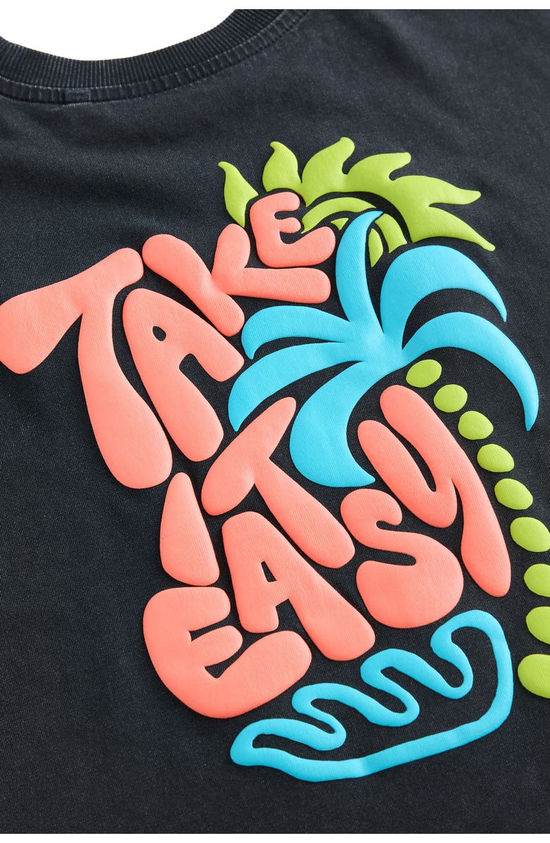 NEXT Kids' Take it Easy Cotton Graphic T-Shirt, Alternate, color, 