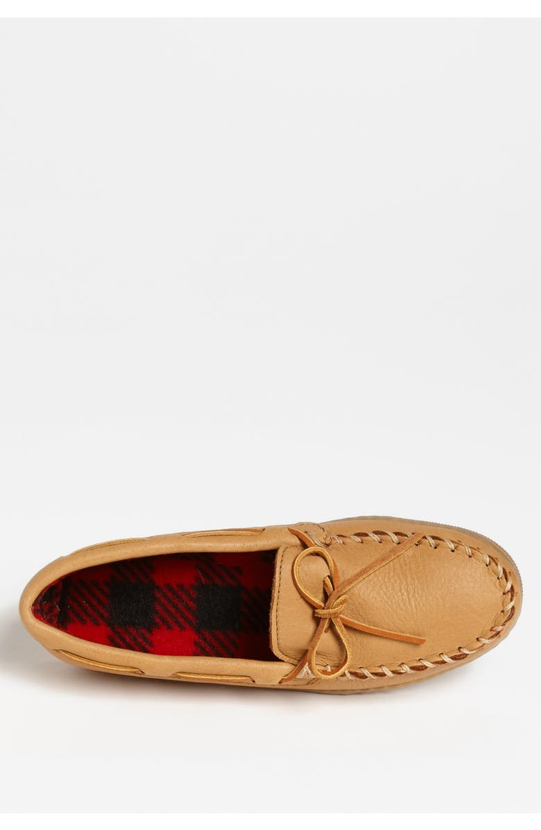 Minnetonka Moosehide Moccasin, Alternate, color,