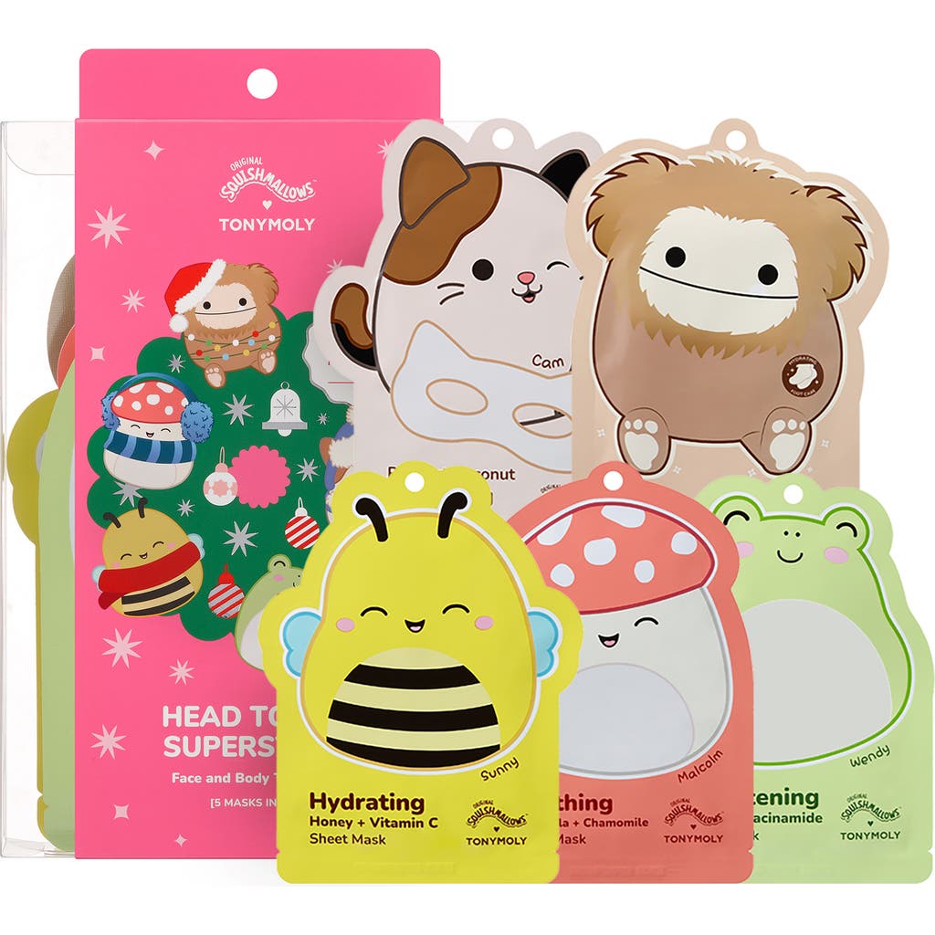 Tonymoly X Squishmallow Head To Toe Superstars Set In Transparent