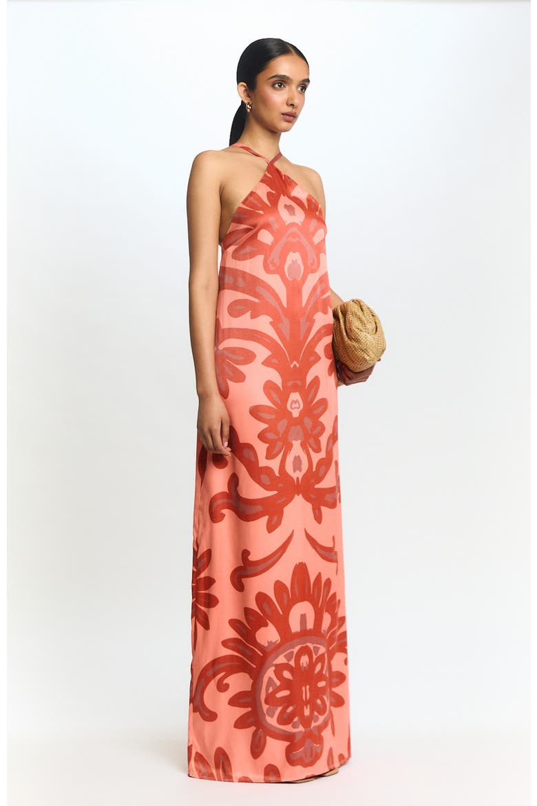 Aria Viscose Dress Elia, Alternate, color, Elia Rose