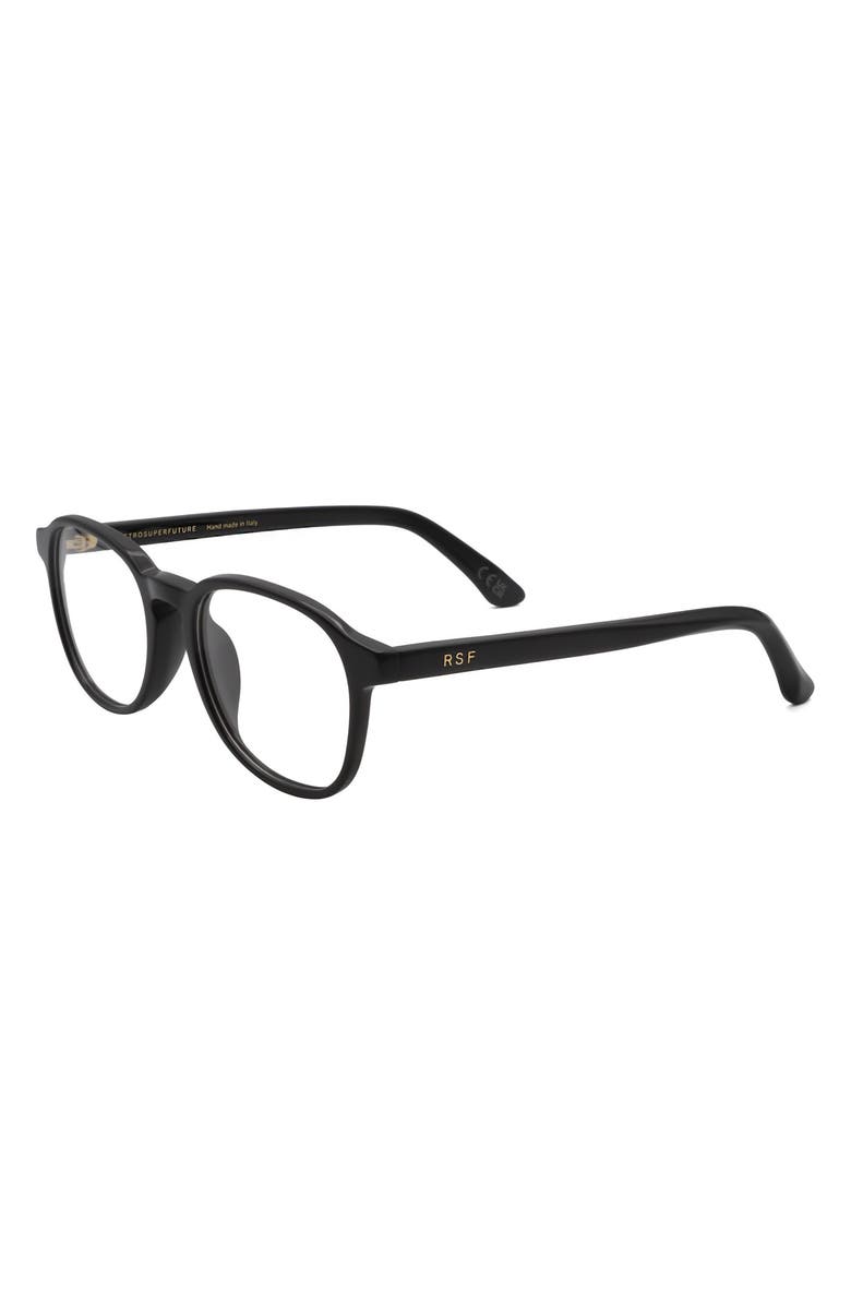 SUPER by RETROSUPERFUTURE<sup>®</sup> 54mm Round Reading Glasses, Alternate, color, Black