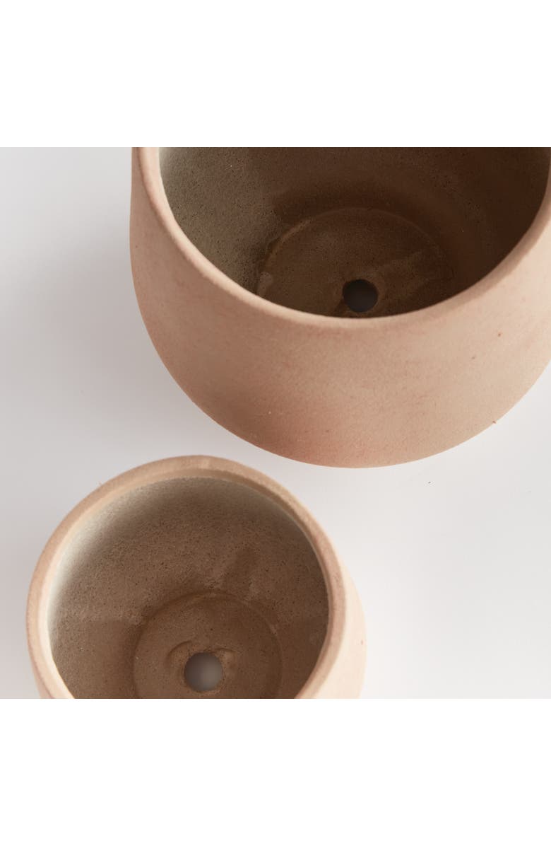 Napa Home & Garden Mesa Flowerpot Planters Set of 2, Alternate, color, Gray