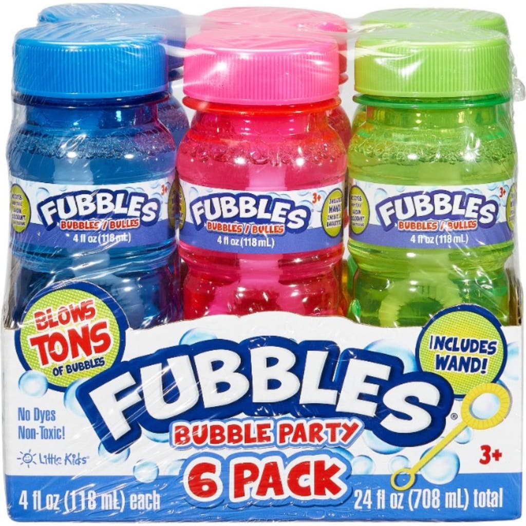 Little Kids Kids Fubbles Bubbles 6 Pack in Multicolored  product