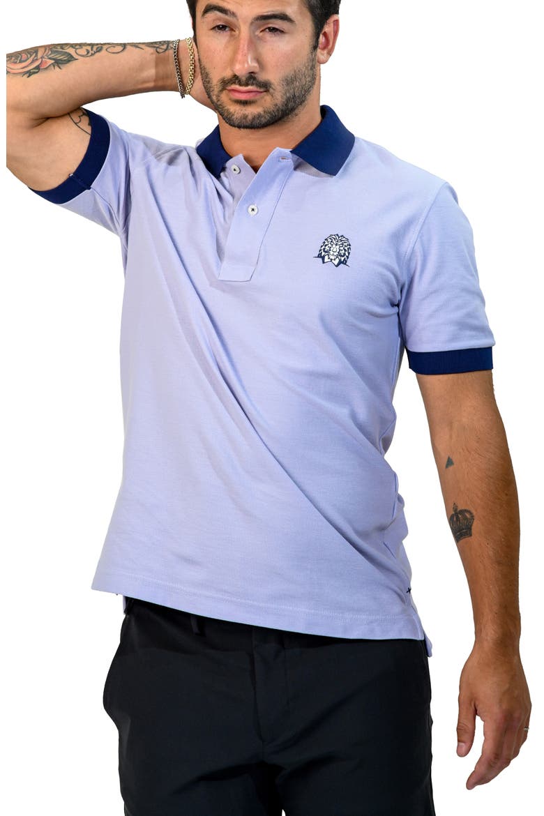 Mozartspecktip Stretch Nylon Polo, Alternate, color, PURPLE