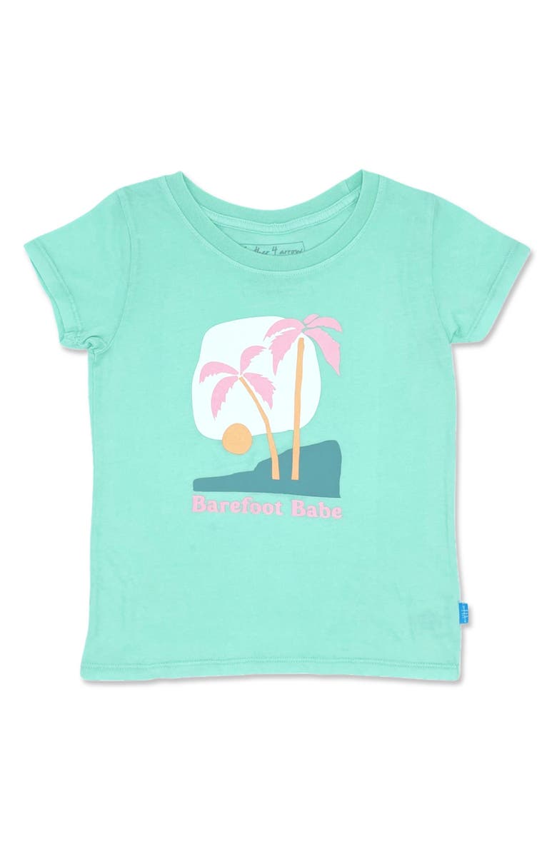 Feather 4 Arrow Barefoot Babe Everyday Cotton Graphic Tee, Main, color,